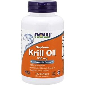 NOW Krill Oil Neptune (olej z krilu), 500 mg