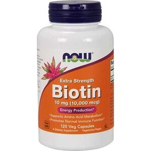 NOW Biotin, 10 mg Extra Strength