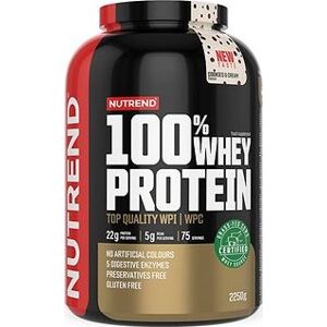 Nutrend 100 % Whey Protein 2250 g, cookies-cream