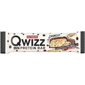 Nutrend QWIZZ Protein Bar 60 g, cookies & cream