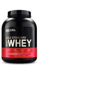 Optimum Nutrition Protein 100 % Whey Gold Standard 2267 g, jahoda