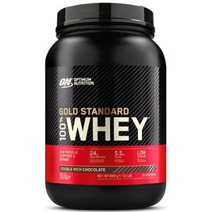 Optimum Nutrition Proteín 100 % Whey Gold Standard 910 g, dvojitá čokoláda