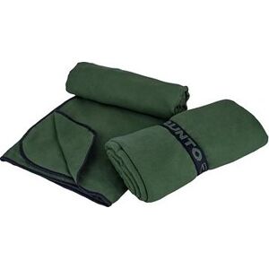 RUNTO Rýchloschnúci uterák 80 × 130 cm, army zelený