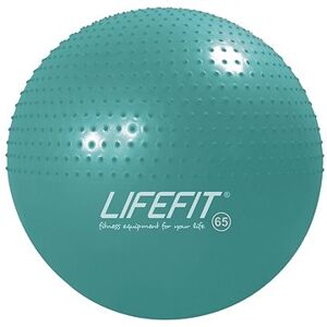 Lifefit Massage ball 65 cm, tyrkysová