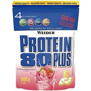 Weider Protein 80 Plus jahoda 500 g