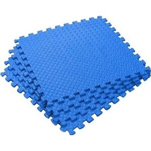 Podložka Eva Blue mat, 60 × 60 × 1,2 cm – sada 4 ks, modrá