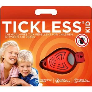 TickLess Kid – Ultrazvukový odpudzovač kliešťov – Oranžová