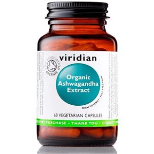 Viridian Ashwagandha Extract 60 kapsúl Organic