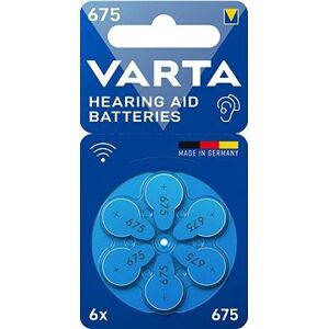 VARTA batérie do naslúchadiel VARTA Hearing Aid Battery 675 6 ks
