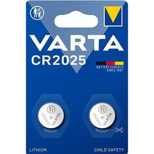 VARTA špeciálna lítiová batéria CR 2025 2 ks
