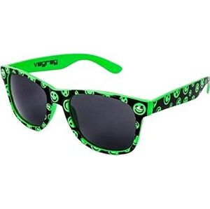OEM Slnečné okuliare Nerd smajlík zelené